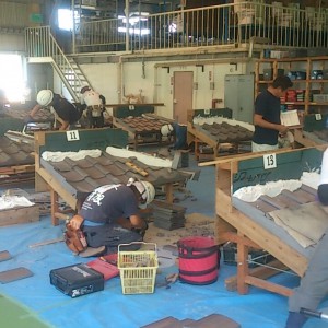 静岡県かわらぶき技能競技大会