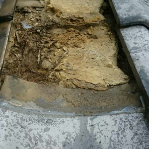 浜松市浜北区　雨漏り調査　よくない施工方法