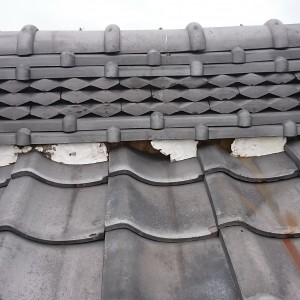 袋井市　漆喰工事　谷樋工事　樋工事　雨漏り工事