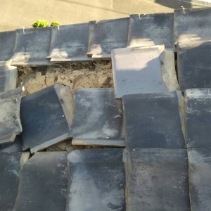 浜松市にて　強風で瓦がめくれたので屋根修理をしました！